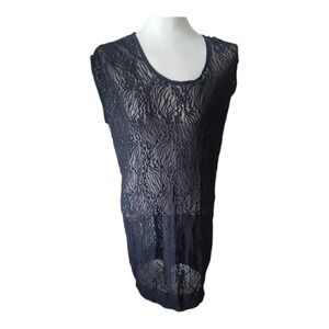 NWT royal underground lace coverup dress size large